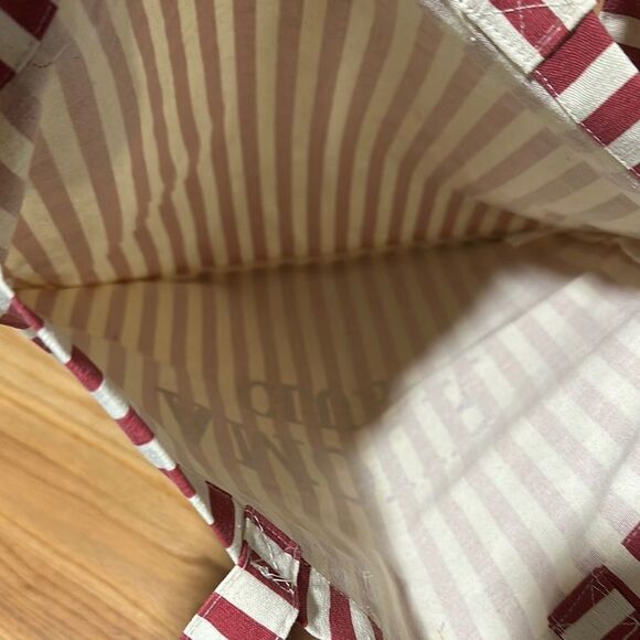 Sézane Amour Club Striped Tote Bag NWOT - Picture 9 of 9